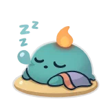 A Habitot pet asleep under a blanket.